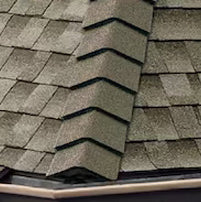 GAF RIDGLASS HIGH HIP & RIDGE ROOF SHINGLES 10'' SLATE 20 LINEAR FEET