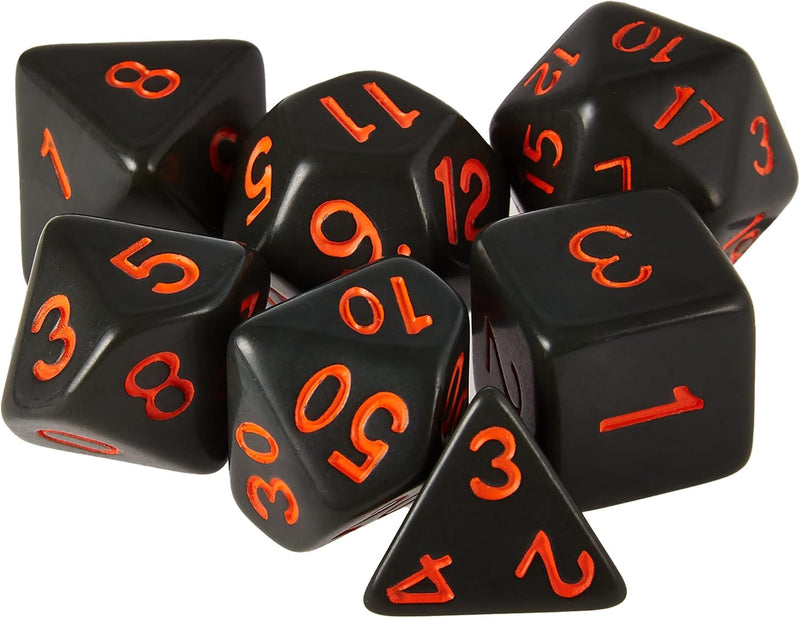 WIZ-DICE GRIMSTONE 7CT POLYHEDRAL RPG GAMING DICE SET