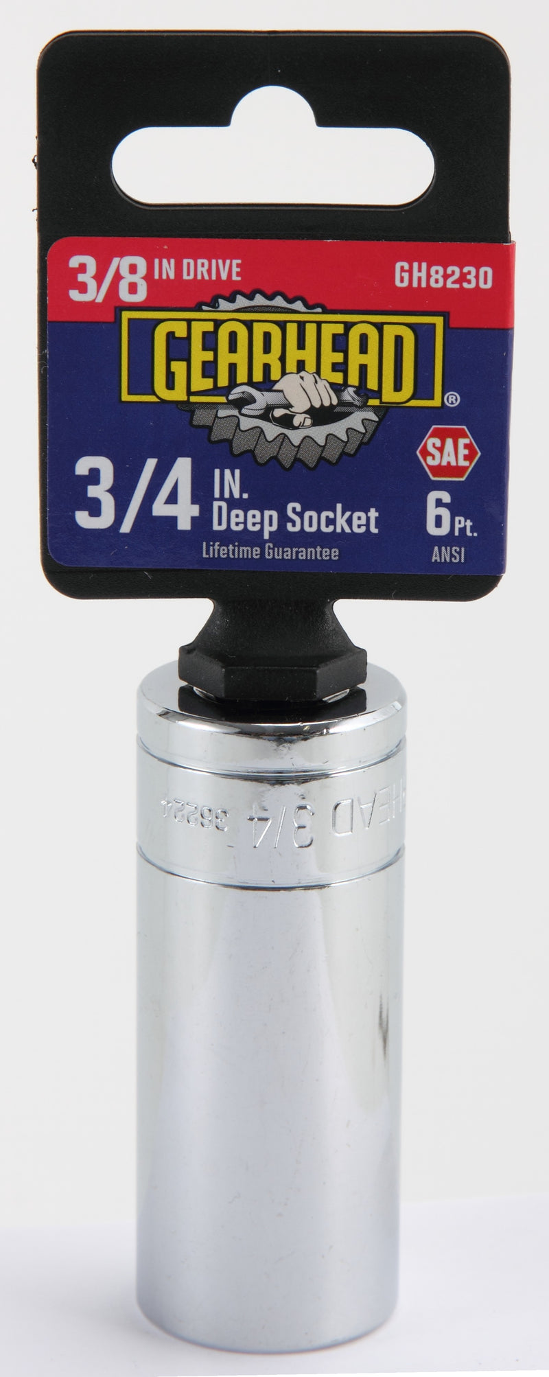 GEARHEAD 3/8'' DRIVE 3/4'' DEEP SOCKET
