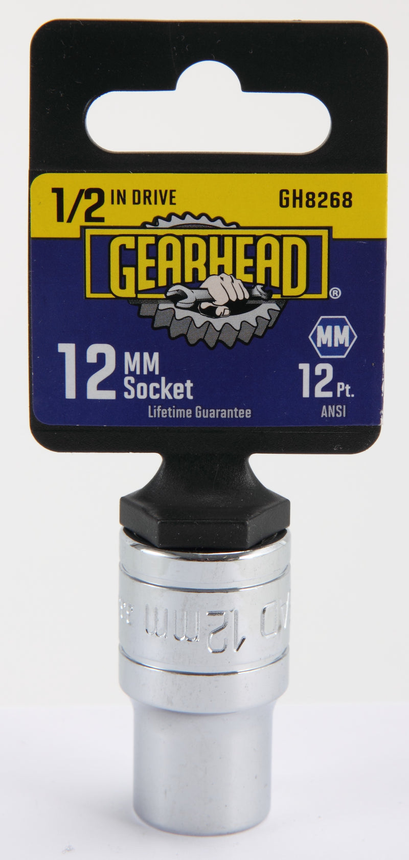GEARHEAD 1/2'' DRIVE 12MM SHALLOW SOCKET