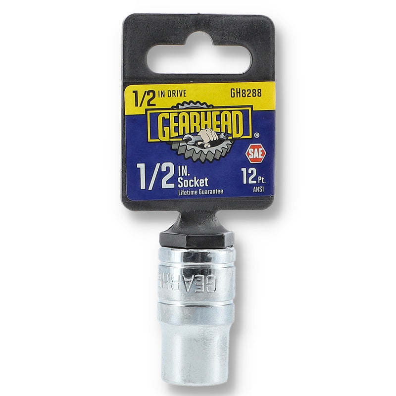 GEARHEAD 1/2'' DRIVE 1/2'' SHALLOW SOCKET