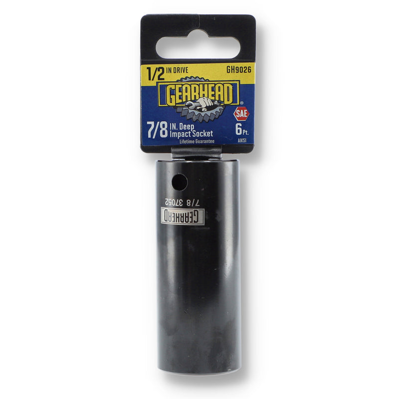 GEARHEAD 1/2'' DRIVE 7/8'' DEEP IMPACT SOCKET