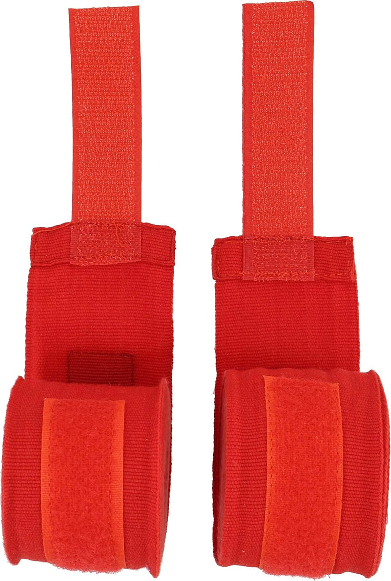 GET OUT 2 PACK 180'' RED BOXING HAND WRAPS