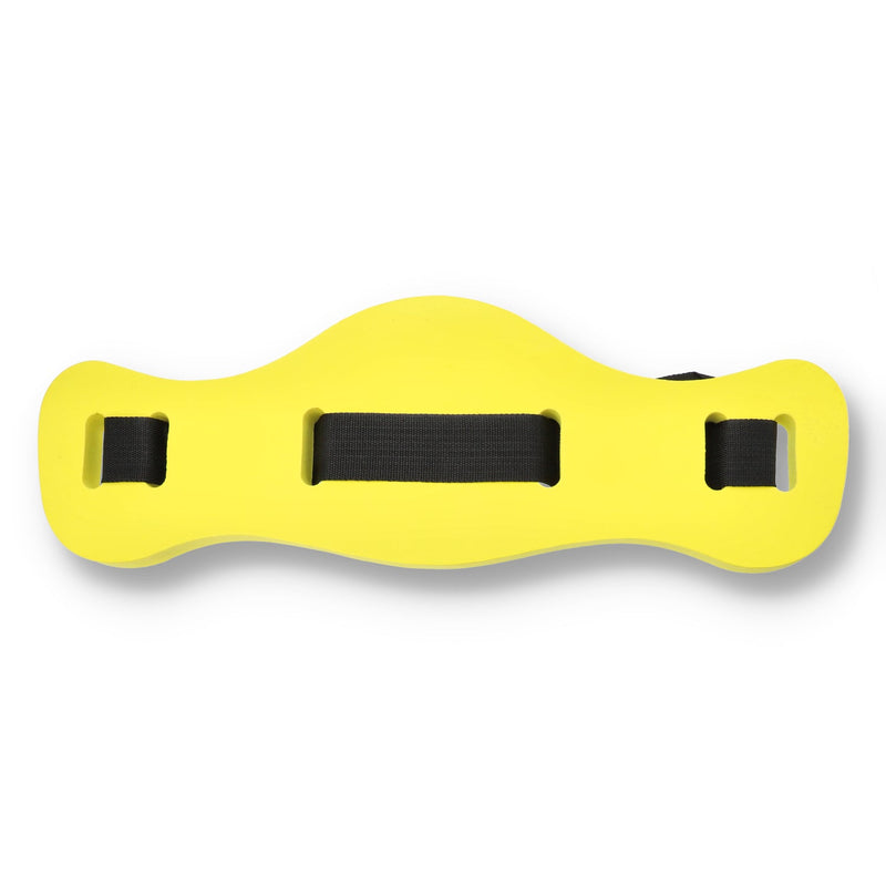 GET OUT YELLOW WATER AEROBICS EXERCISE BELT WITH ADJUSTABLE STRAP