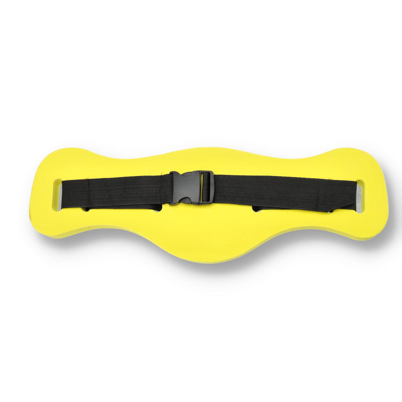 GET OUT YELLOW WATER AEROBICS EXERCISE BELT WITH ADJUSTABLE STRAP