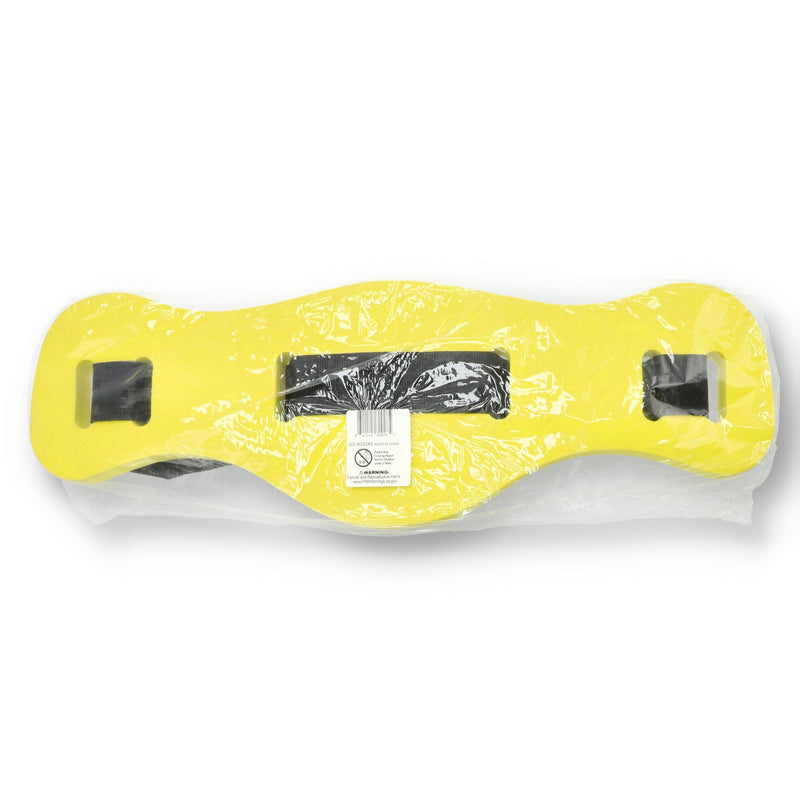 GET OUT YELLOW WATER AEROBICS EXERCISE BELT WITH ADJUSTABLE STRAP