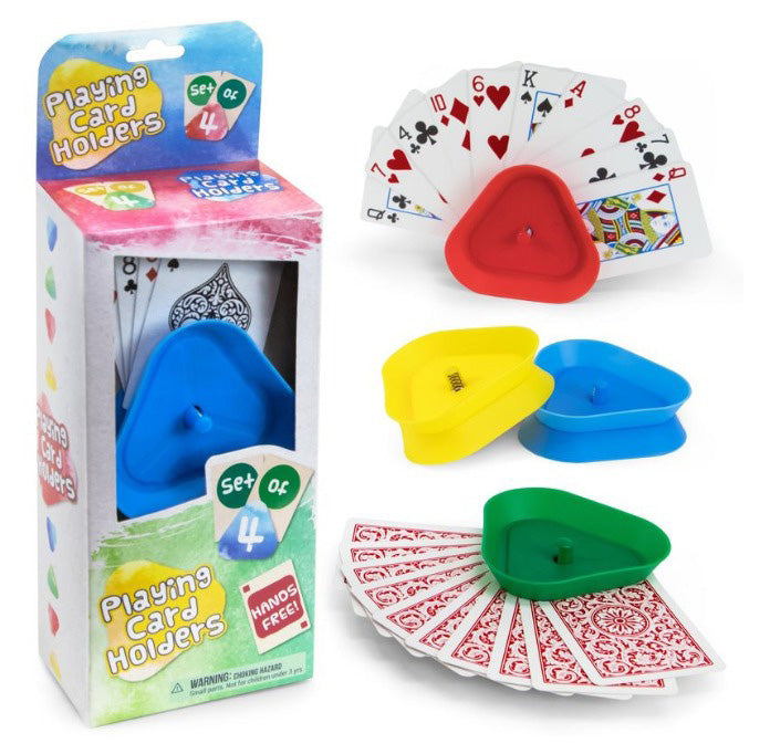 BRYBELLY 4PK TRIANGLE HANDS FREE CARD HOLDERS