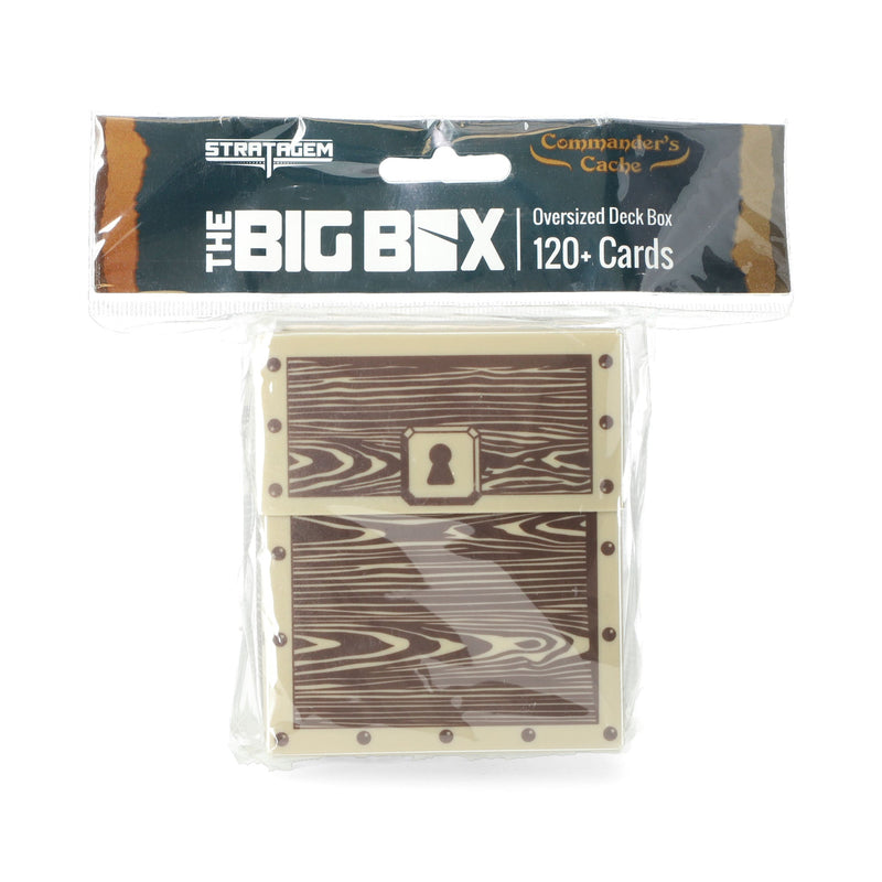 STRATAGEM BIG BOX COMMANDER CACHE OVERSIZED DECK BOX 120+ CARDS