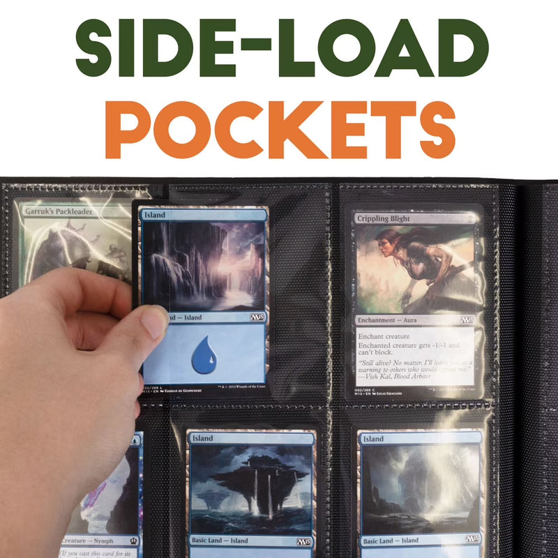CITADEL COLLECTIBLES BLACK 9 POCKET CARD BINDER
