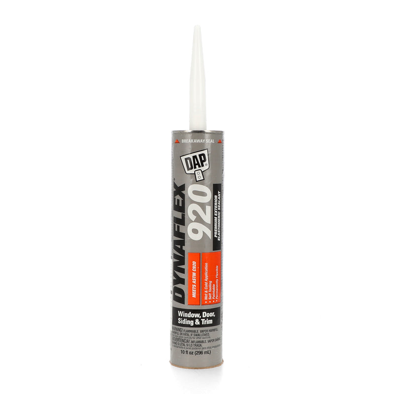 DAP DYNAFLEX 920 10.1OZ PREMIUM EXTERIOR ELASTOMERIC SEALANT-STONE-GREY COLORS NO BIG BOX