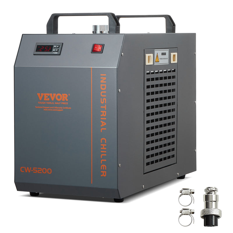 VEVOR INDUSTRIAL WATER CHILLER CW-5200 7L WATER TANK