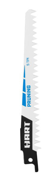 HART 6'' PRUNING RECIPROCATING SAW BLADE 5 TPI -NO ADVERTISING OR INTERNET SALES