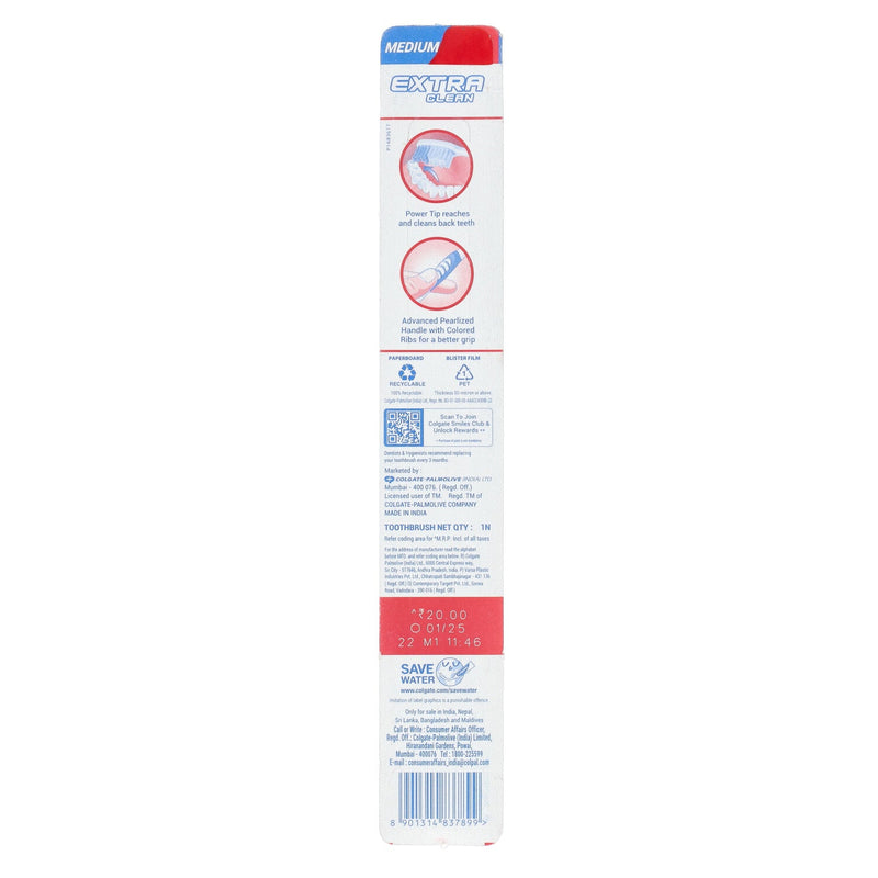 PEPSODENT TRIPLE ACTION TOOTHBRUSH MEDIUM