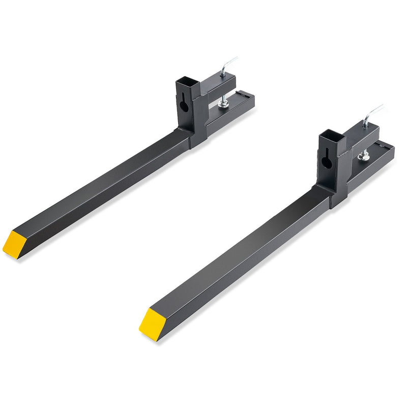 VEVOR 43'' CLAMP-ON PALLET FORKS 2,000LB CAPACITY