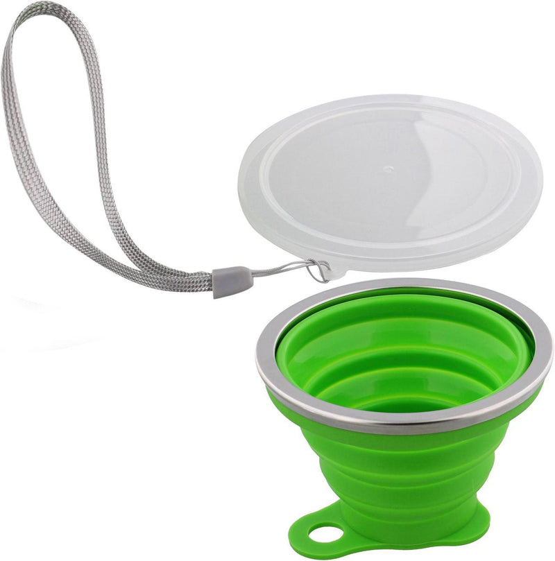 7PENN 5PK COLLAPSIBLE MULTICOLOR MUG SET