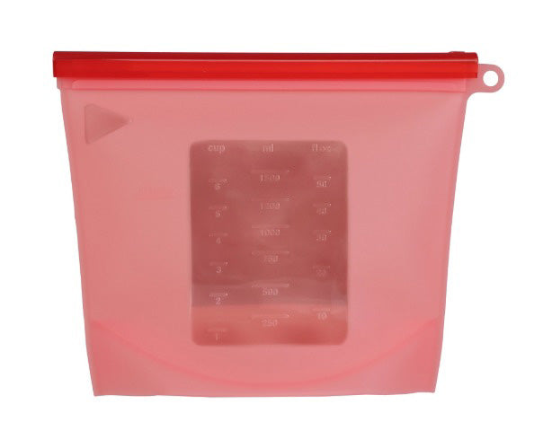 7Penn Silicone Food Storage Bag 1500mL - Red