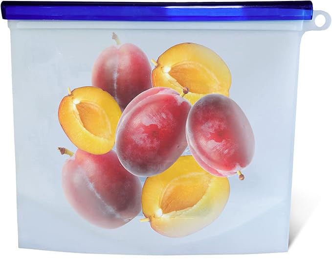 7Penn Silicone Food Storage Bag 1500mL - Blue