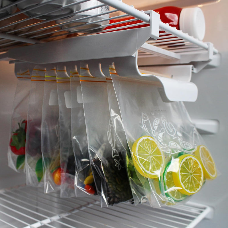 7PENN ZIP BAG REFRIGERATOR RACK WITH 40 BAGS