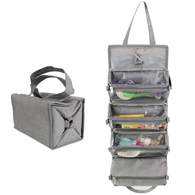 7PENN ROLL UP TOILETRY BAG w/4 REMOVABLE COMPARTMENTS