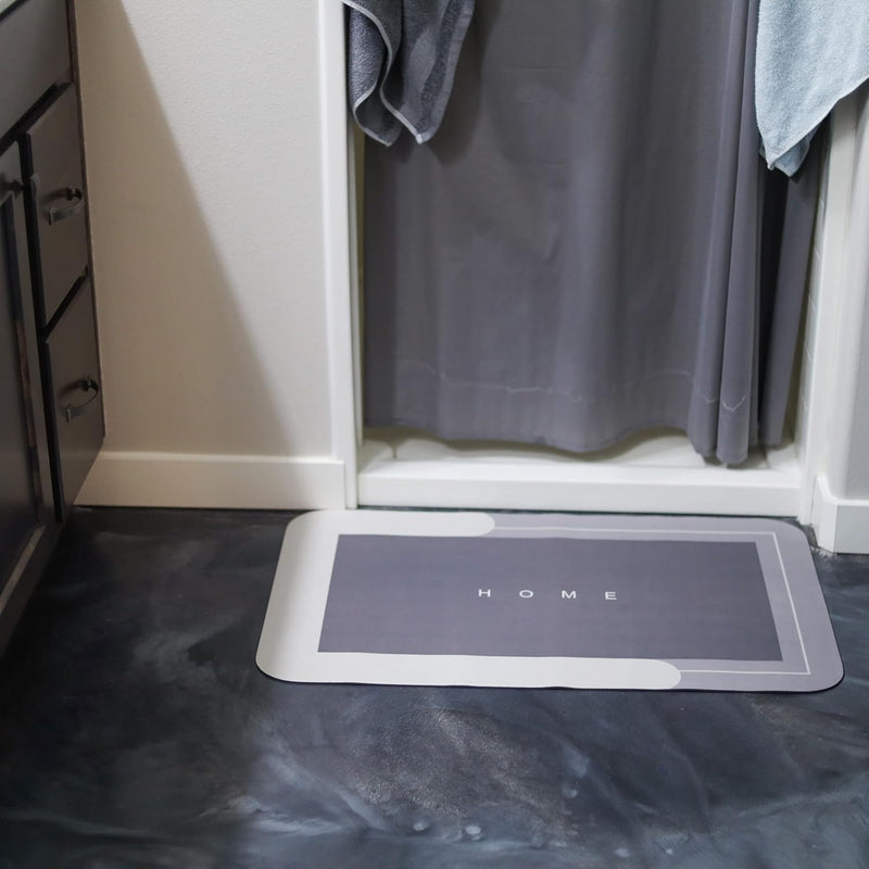 7PENN HOME ABSORBENT NON-SLIP BATHMAT 20x31''