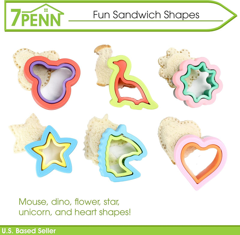 7PENN 24PC SANDWICH CUTTER & SEALER KIT