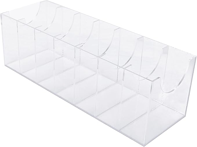 7PENN ACRYLLIC BELT ORGANIZER 7 COMPARTMENTS