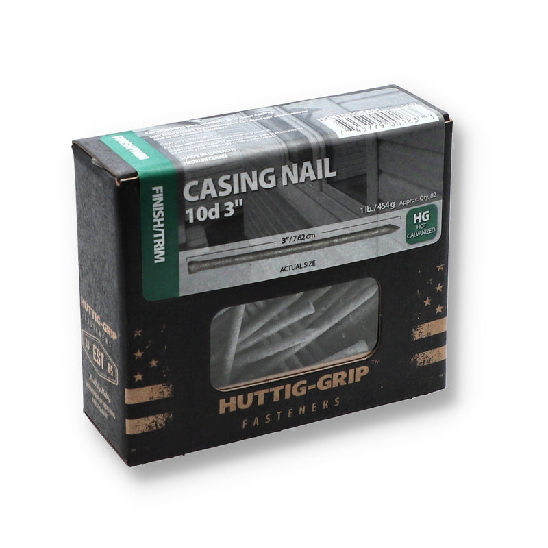 1LB 3'' CASING FINISH-TRIM NAIL HOT GALVANIZED