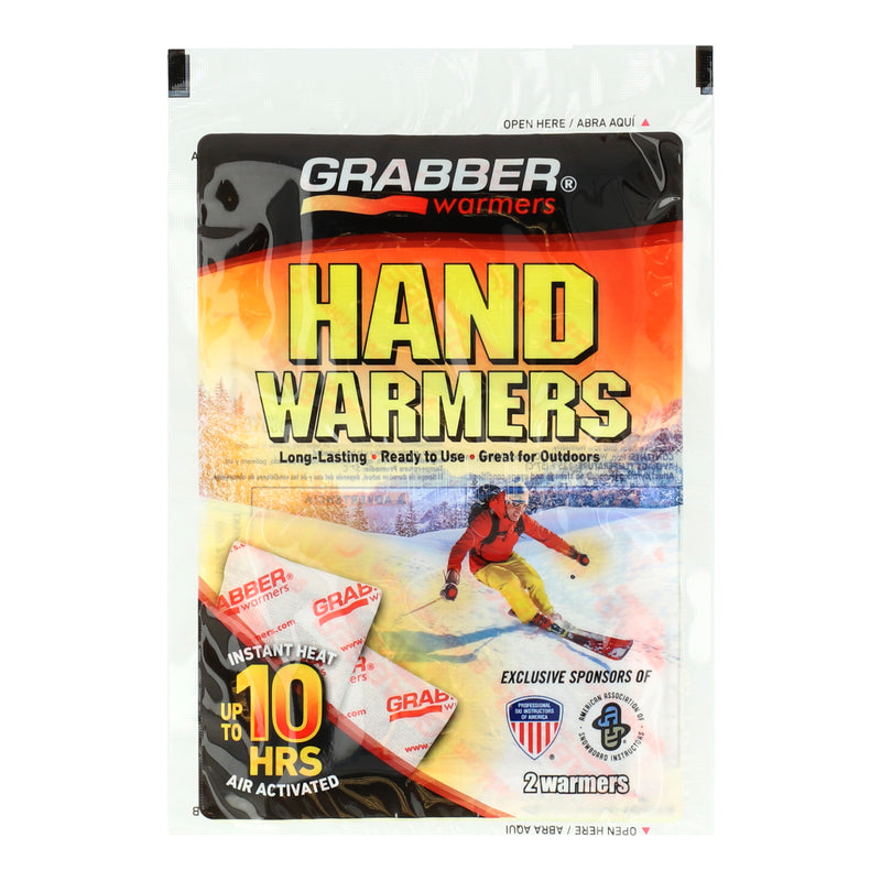 GRABBER 2PK HAND WARMERS AIR-ACTIVATED 10HR