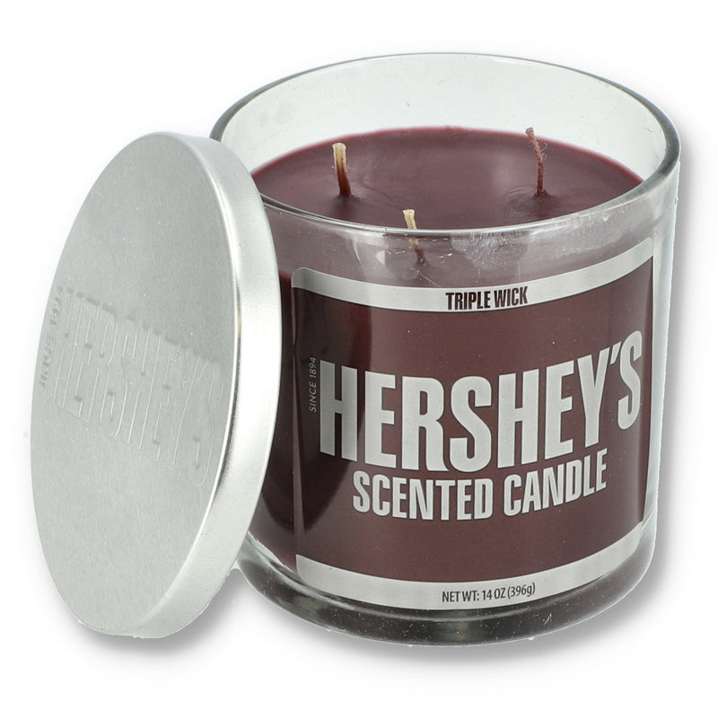 HERSHEYS CHOCOLATE 14OZ 3-WICK SCENTED CANDLE