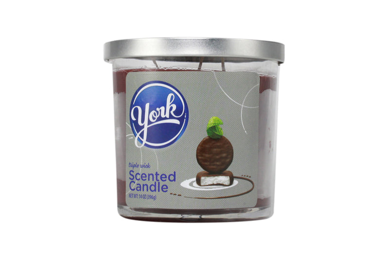 YORK PEPPERMINT PATTY 14OZ 3-WICK SCENTED CANDLE
