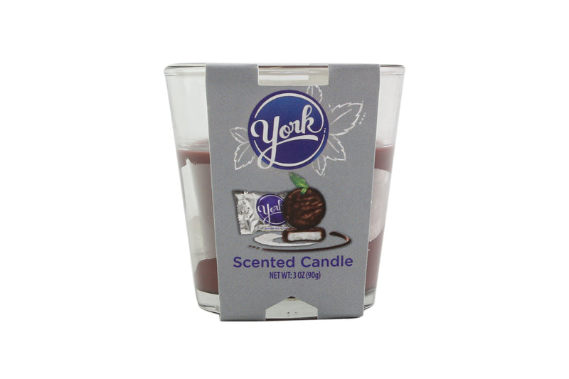 YORK PEPPERMINT PATTY 3 OUNCE SCENTED CANDLE