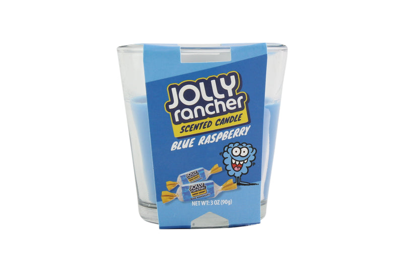 JOLLY RANCHER BLUE RASPBERRY 3 OUNCE SCENTED CANDLE