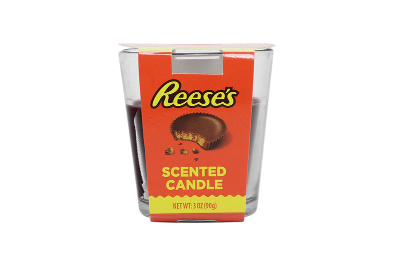 REESES PEANUT BUTTER CUP 3 OUNCE SCENTED CANDLE