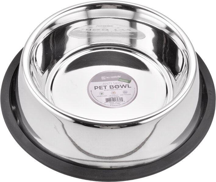 23OZ NON SKID STAINLESS PET BOWL