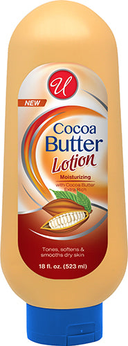 18oz U COCOA BUTTER BODY LOTION