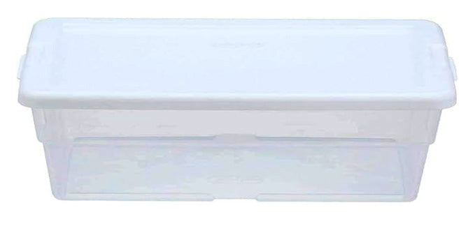 PLASTIC SHOE STORAGE BOX WITH LID