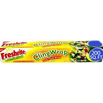 100' CLING WRAP 8 MICRONS 68 GRAMS