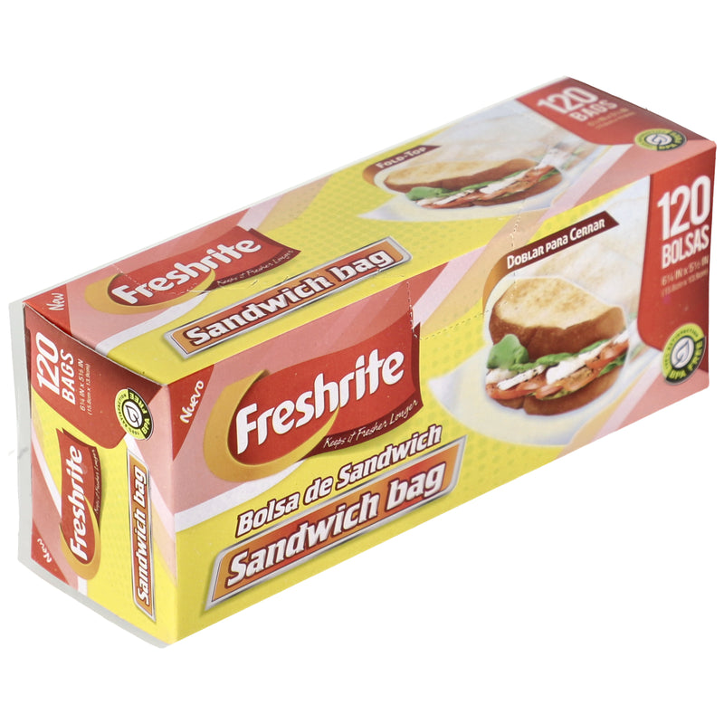 120ct FOLD TOP SANDWICH BAGS