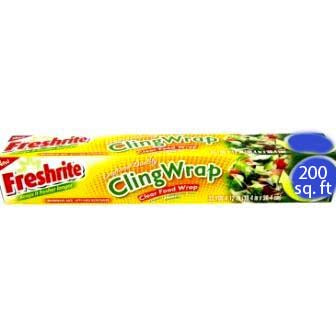 200' CLING WRAP 12 MICRONS 223 GRAMS