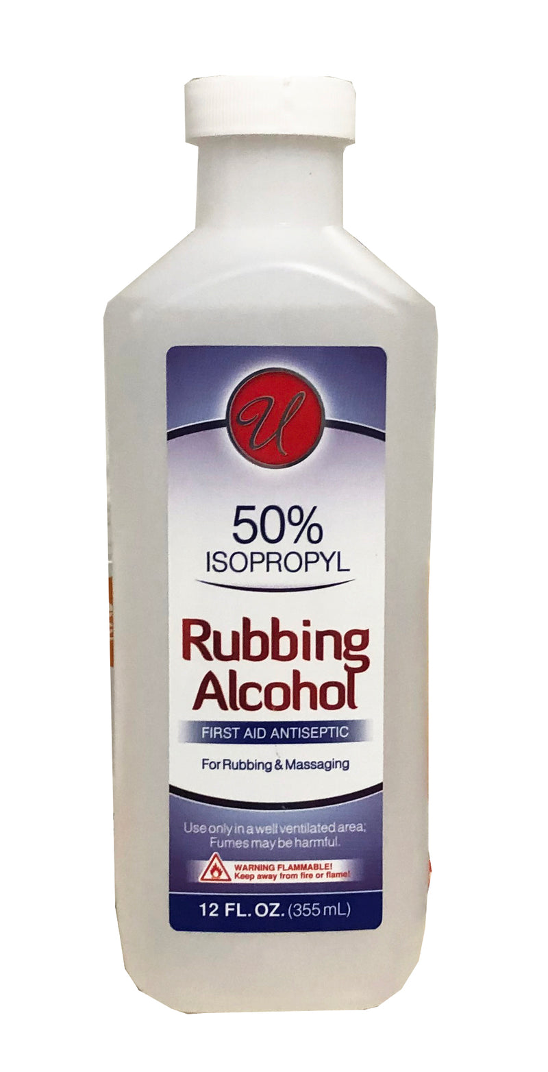 12oz 50% RUBBING ALCOHOL