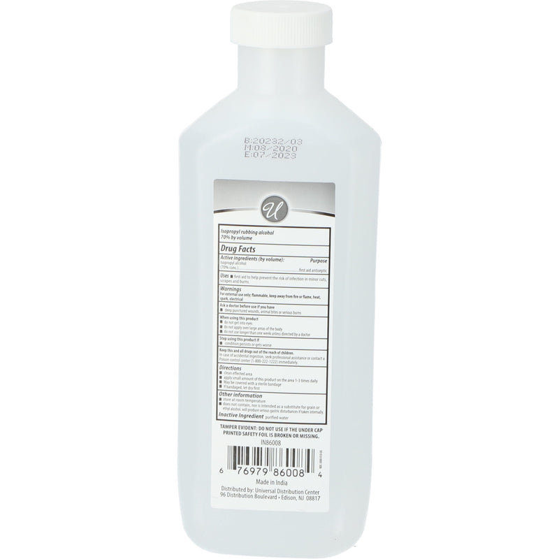 12oz 70% RUBBING ALCOHOL