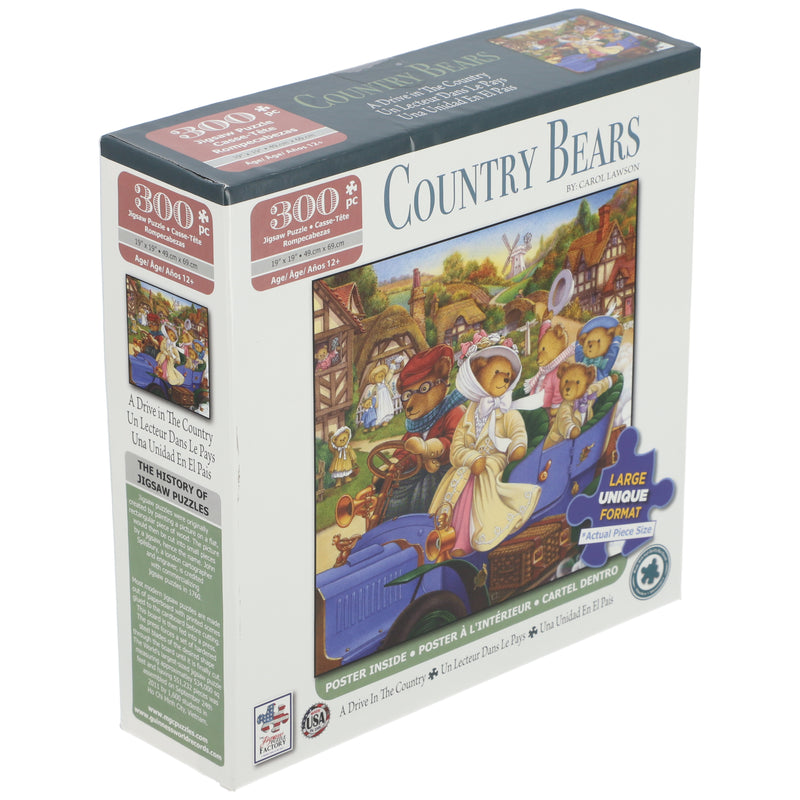 300PC COUNTRY BEARS LARGE FORMAT PUZZLE