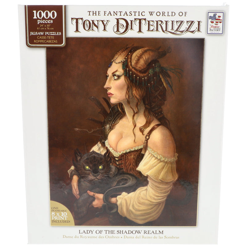 1000PC LADY OF THE SHADOW REALM PUZZLE
