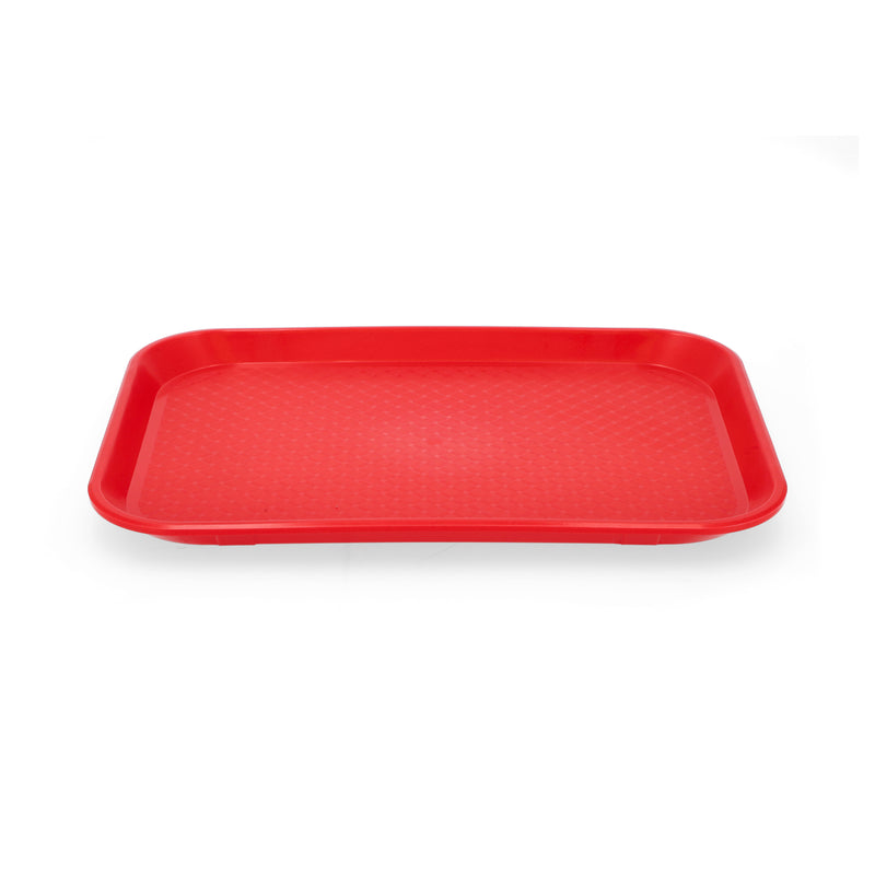 10x13.5'' RED CAFETERIA SERVING TRAY BAG & UPC
