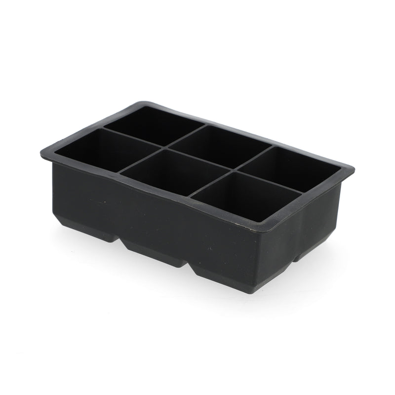 6 SLOT SILICONE GIANT BLOCK ICE CUBE TRAY