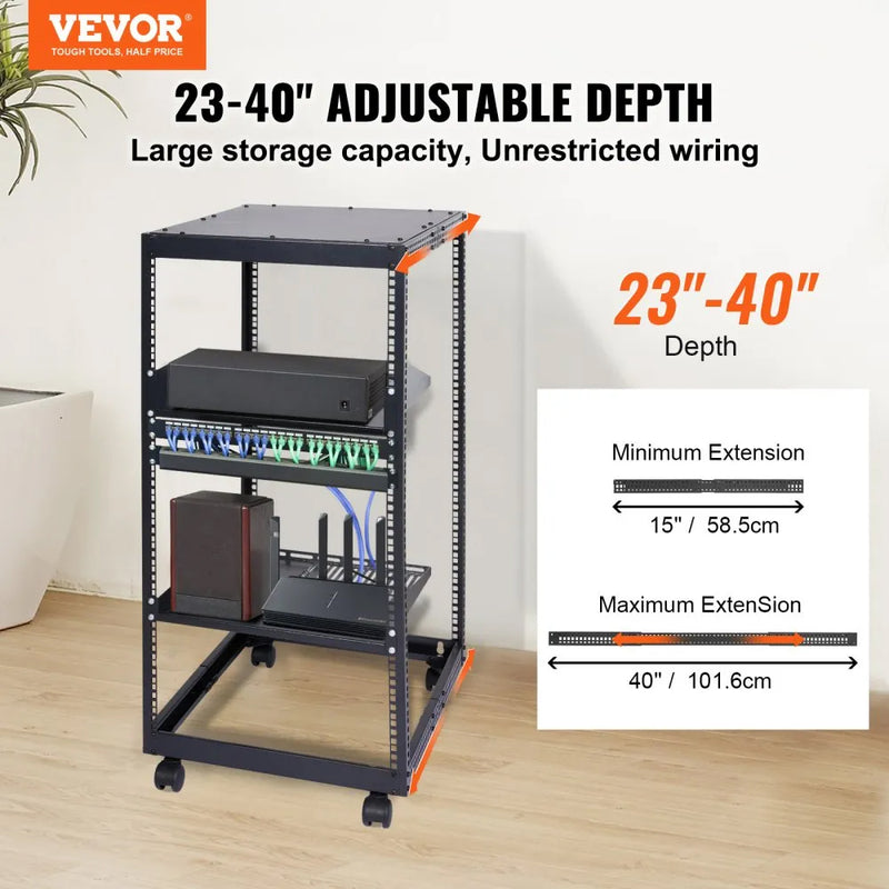 VEVOR 1800LB DRYWALL PANEL DOLLY CART WITH 5'' SWIVEL CASTERS