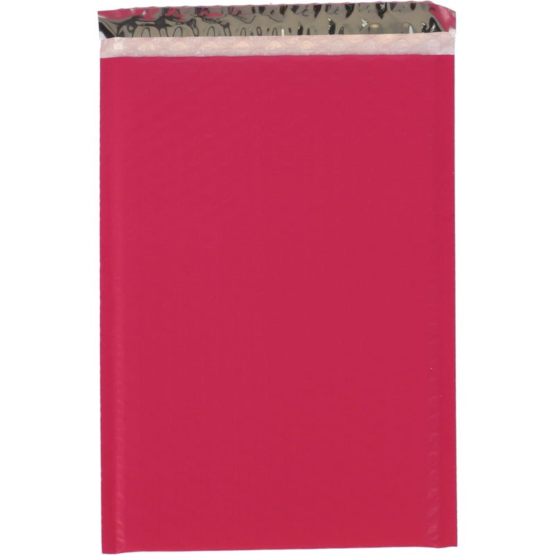 25pc BUBBLE MAILER 7.25x11" HOT PINK
