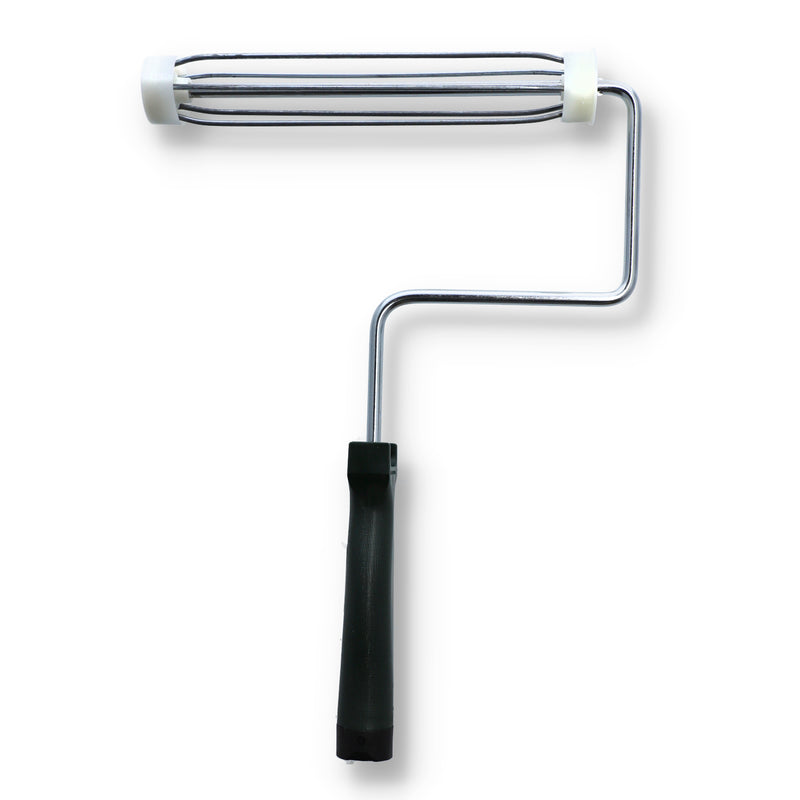 WOOSTER 9.5'' 5 WIRE ROLLER FRAME GREEN HANDLE