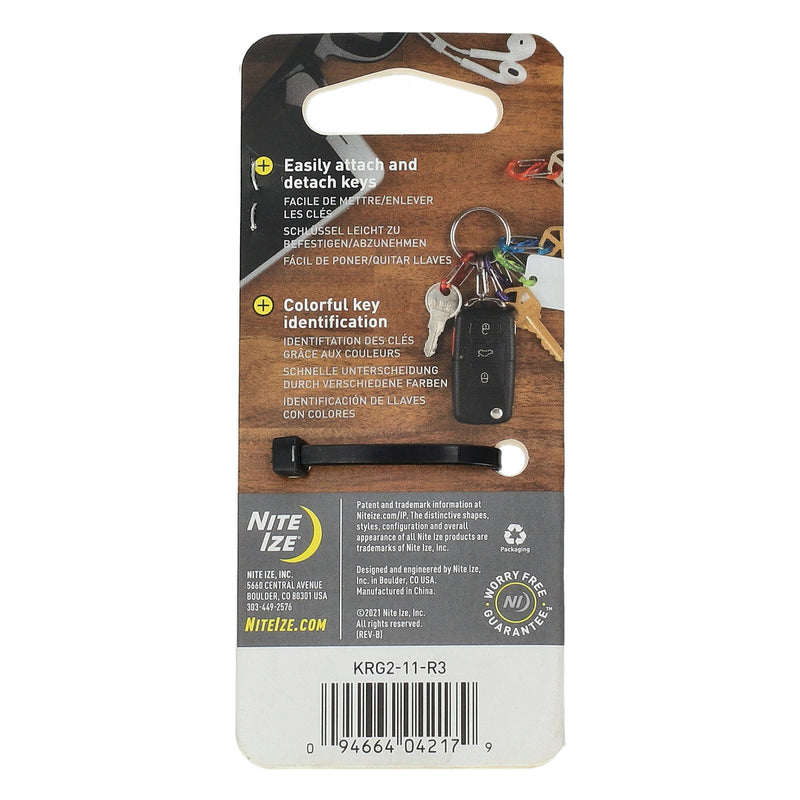 NITEIZE 6PC S-BINER KEY RING