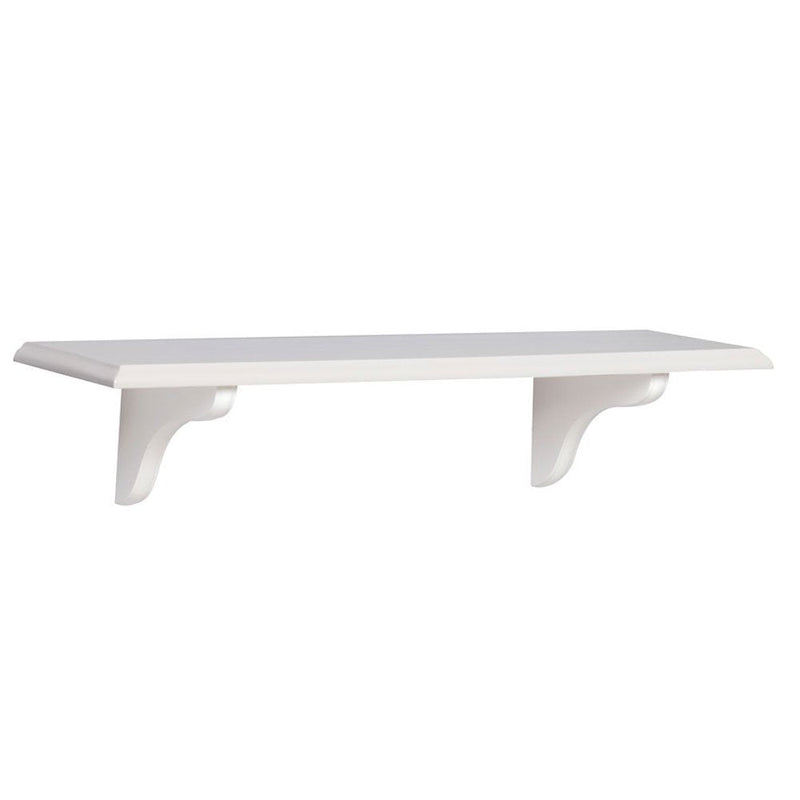 SHELF-MADE 8x24'' WHITE WOOD SHELF KIT